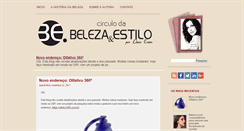 Desktop Screenshot of circulodabeleza.com.br